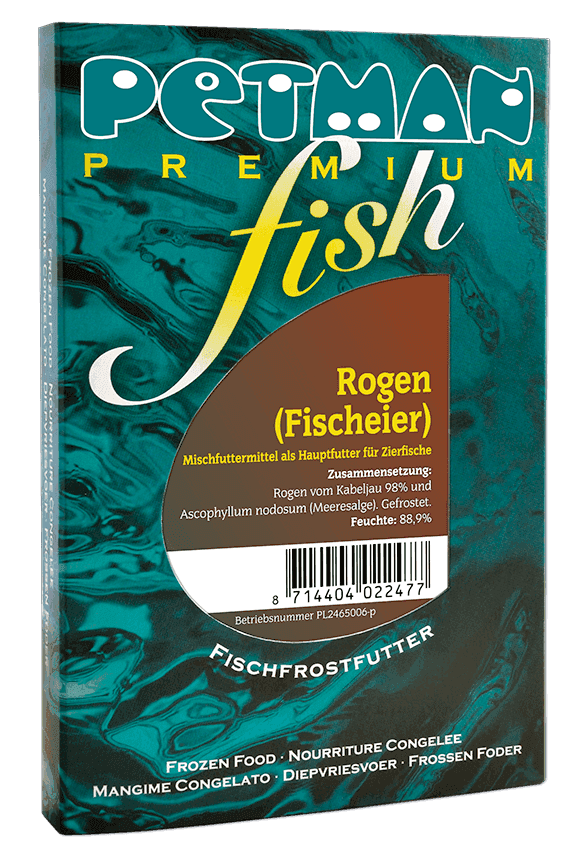 Petman Premium fish Verpackung der Sorte Rogen