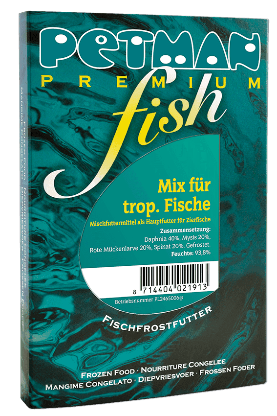 Petman Premium fish Verpackung der Sorte für Tropische Fische