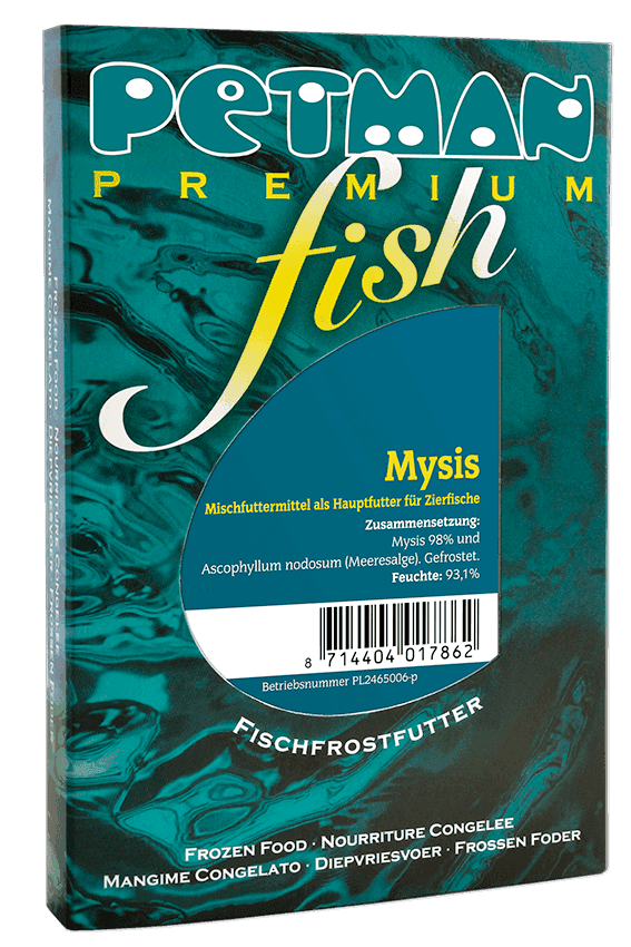 Petman Premium fish Verpackung der Sorte Mysis