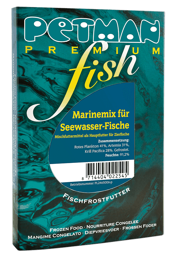 Petman Premium fish Verpackung der Sorte Marinemix
