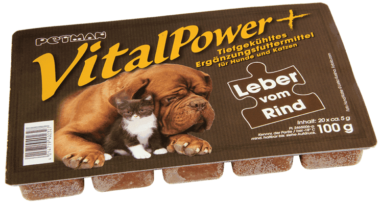 Petman Verpackung VitalPower Leber im Blister