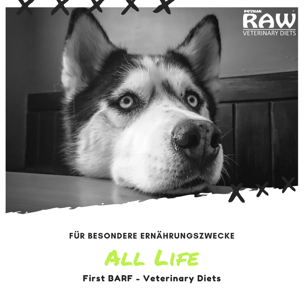 Werbebild für Veterinary Diets All Life